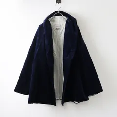 Ina7　Honnete オネット　定価5.2万　ショールカラーワイド Honnete オネット ショール カラー ワイドコート (BLACK