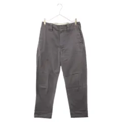 Acne Studios (アクネ ストゥディオズ) FN-MN-TROU000134 STRAIGHT LEG CHINO TROUSERS クロップドチノトラウザーズ パンツ グレーのサムネイル