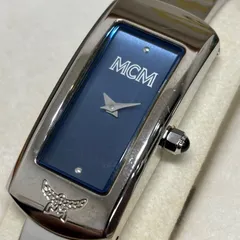 ◎ MCM 腕時計 クォーツ 青 ブルー シルバー　レディースのサムネイル