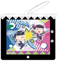 【中古】キーホルダー カラ松＆トド松 シャカシャカアクリルキーホルダー(きゃらほっぴん!) 「おそ松さん」