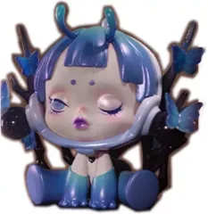 【中古】トレーディングフィギュア The Blue Morpho 「POPMART SKULLPANDA The Mare of Animals シリーズ」