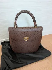 未使用に近い　ハンドバッグ　レディース　革　皮