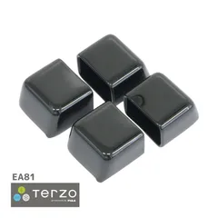 Terzo テルッツォ by PIAA ベースキャリア オプション 4個入 バーエンドキャップ ブラック 【70系ノア/ヴォクシー 30系アルファード/ヴェルファイア】 EA81のサムネイル