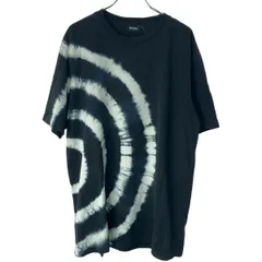 DIESEL ディーゼル T-JUST タイダイプリントクルーネックTシャツ 00SGRD ブラック L