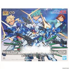 HG 1/144 기동 전사 건담 AGE MS 세트 (4 기 세트) 클리어 컬러 Ver. 기동 전사 건담 AGE (에이지) 프라 모델 (5061638) 반다이 스피릿