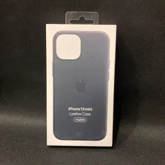 【未使用品】Apple純正　iPhone13mini レザーケース ミッドナイト MM0M3FE 62-1