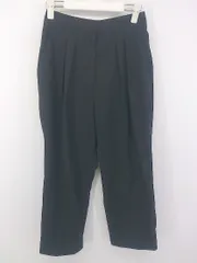 ◇ NATURAL BEAUTY BASIC ナチュラルビューティーベーシック タック テーパードパンツ サイズS ブラック レディース E  【1303140000640】
