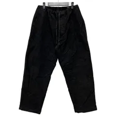 COMOLI 24AW モールスキンドローストリングパンツ　コモリ COMOLI (コモリ) モールスキン ドローストリングパンツ