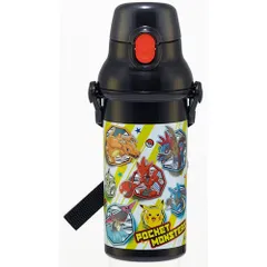 【新品・送料無料】ポケットモンスター (ポケモン 23) 抗菌 食洗機対応 直飲みワンタッチボトル 水筒 480ml PSB5SANAG