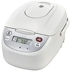 TIGER‼️JBH-G1 5,5合炊き！マイコンジャー炊きたて 炊飯器❗️ホワイト 炊飯器 5.5合 タイガー マイコン TIGER メーカー保証 JBH-G101-W