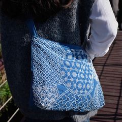 正規品/新品未使用/ミナペルホネン☆フォカッチャバッグ(forest tile