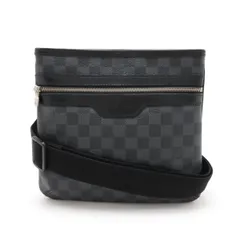 【超極美品】ルイヴィトン ダミエグラフィット トマス ショルダーバッグ ブラック ルイヴィトン LOUIS VUITTON ダミエグラフィット トマス