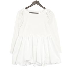 em. エムドット   トップス　ホワイト＊