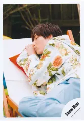 【中古】生写真(ジャニーズ) Snow Man/阿部亮平/膝上/シングル「オレンジkiss」MV＆ジャケ写オフショット/公式生写真