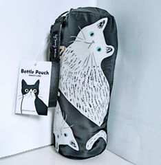 【ノアファミリー】猫柄の断熱ボトルケース（ネコマニア/ミミ）