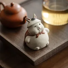 【美品】ウサギ　兎　天使　金属　置物　インテリア　工芸品　美術品　A3420 美品】ウサギ兎天使金属置物インテリア工芸品美術品A3420