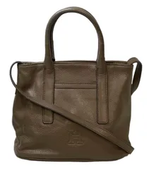 ヒロフ ２WAY ハンドバッグ ショルダーバッグ レザー セミショルダー ブラウン 茶色 HIROFUのサムネイル