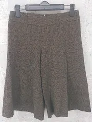 ◇ Theory セオリー  ハーフ パンツ XO ブラウン レディース  【中古】 【1002800256297】