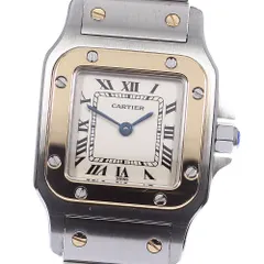 Cartier サントス ガルベSM オートマチック アジア限定 グレー文字盤 ...