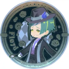 【中古】バッジ・ピンズ フロイド・リーチ 「ディズニー ツイステッドワンダーランド レリーフメタル缶バッジコレクション(寮服ver.)」