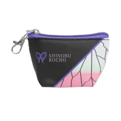 鬼滅の刃 グッズ ミニポーチ 少年ジャンプ アニメキャラクター イヤフォンポーチ Aタイプ 胡蝶しのぶ プレゼント 男の子 女の子 ギ