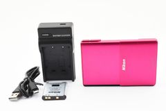 ニコン Nikon Coolpix S100(ピンク）コンパクトデジタルカメラ E1782