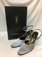 【美品】YSL サンローラン ミュール ヒール パンプス サンダル 黒 SAINT LAURENT/サンローラン_women通販 | ルメイヨン ミュール
