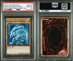 遊戯王✴️完美品級 psa鑑定 10 青眼の白龍 ブルーアイズホワイトドラゴン PSA10鑑定済〕青眼の白龍『25thANNIVERSARYULTIMATEKAIBASET