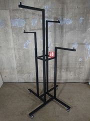 【 什器デポ 】4面ハンガーラック 2160-326 ストアエキスプレス ゴンドラ什器 システム什器 コンビニ什器 ディスプレイ オカムラ