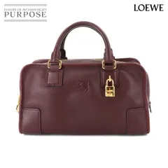 ✨未使用展示品✨　LOEWE 長財布　アナグラム　アマソナ　南京錠　バイカラー LOEWE ロエベ アナグラムレザー 正規品 美品 ラウンドファスナー