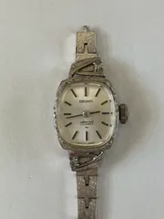 美品 SEIKO セイコー スペシャル 1140-3080 自動巻時計 セイコー スペシャル レディース 14Kホワイトゴールドケース 手