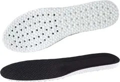 JYLTT インソール 運動 衝撃吸収 超柔軟 通気 吸汗 防臭 高弾性 快適素材 1セット 男女兼用 6サイズ 22cm-28.5cm(ブラック,  23.5cm-24.5cm)のサムネイル
