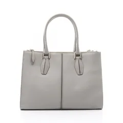 トッズ TOD'S トートバッグ Dスタイリング グレー レザー トートバッグ レディース Used Aのサムネイル