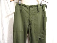 イギリス軍 実物放出品 ファティーグパンツ 表記W84L75 実寸W70～81cm L73cm ベイカーパンツ ブリティッシュアーミー ビンテージ 06
