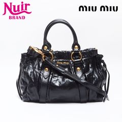Miu Miu ミュウ ミュウ ショルダーバッグ レザー