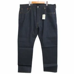 リーバイス Levi's JOURNAL STANDARD別注 24年 タグ付 501 デニム ジーンズ リジット BIG E 赤耳 セルビッジ 濃紺 インディゴ 大きいサイズ W40L32