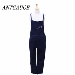 ANTGAUGE アントゲージ テーパードサロペット M IDG/インディゴ