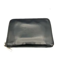 Y's ワイズ がま口 レザー 二つ折り財布 長財布 ヨウジヤマモト ブラック ヨウジヤマモト 財布 二つ折り がま口 レザー 黒 ブラック（2021