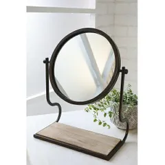 【新品・5営業日で発送】コベントガーデン (コベント・ガーデン)ウッドベース・ラウンドミラー 品番:BC-30