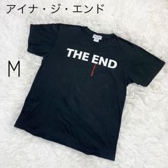 アイナ・ジ・エンド　THE ENDロゴ　赤い涙　M Tシャツ　ブラック