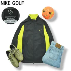 ナイキ ゴルフ NIKE GOLF リバーシブル フリース ジャケット ジャンパー ジップアップ スウッシュ ロゴ M チャコールグレー x ネオンイエロー スポーツ ウェア メンズ