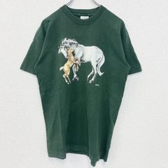古着 used　SCREENSTARS　半袖プリントTシャツ　ヴィンテージ　シングルステッチ　緑　グリーン　90s　Mサイズ