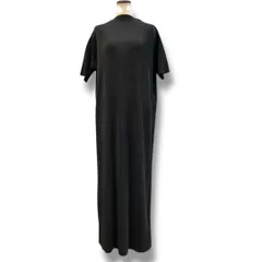 タグ付き 未使用品 wee9s ウィークス デイリーデイリー スーパーストレッチ プリーツワンピース 半袖 黒 ブラック サイズ1 ロングワンピース セルフカット可能 レディース 夏 ゴーゴー古着マルイ草加店1526