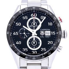 タグホイヤー TAG HEUER カレラ 1887 CAR2A10.BA0799 TAG Heuer Carrera  自動巻き 腕時計 メンズ・ユニセックス 黒