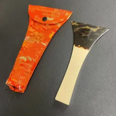 極上三味線琴柱箱付176g タエトサ東さ6-0831②