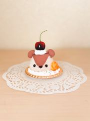 テディベア くま カップケーキ ケーキ スイーツ フェイクスイーツ ギフト プレゼント 贈り物 サプライズ gift teddy bear sweets cake 世界に一つだけ
