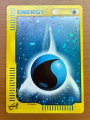 基本水エネルギー(キラ) カードe ★ポケモンカードゲーム