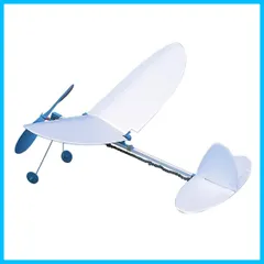 室内プレーン製作のテキストと製作キット　ゴム動力模型飛行機　インドアプレーン