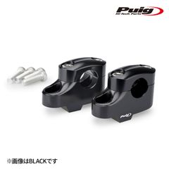 Puig 21811P PULLBACK RISERS [SILVER] UP20mm BACK16mm Φ25mm BMW F750GS(18-24) F800GS(24-) プーチ プルバックライザー