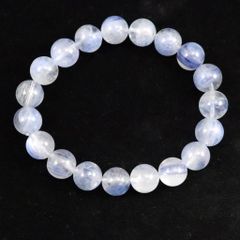 金運爆上げ 脅威の神秘的色！6mmカイヤナイト 主玉1.3cm水晶 お念珠